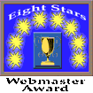 Webmaster Award 01/2004 - 8 Stars